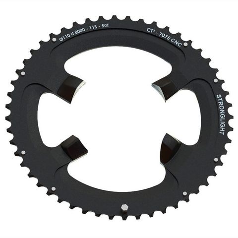 Stronglight Road Bike Chainring 50T 110 BCD 7075-T6 Aluminum Black For Shimano Ultegra FC-R8000 FC-R8050 11 Speed Cycling Components