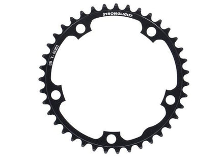Stronglight 5083 39T Inner Chainring Black 130 BCD 5-Arm For 9/10 Speed Road Cycling Drivetrain Performance Upgrade