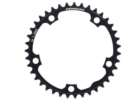Stronglight 5083 39T Inner Chainring Black 130 BCD 5-Arm For 9/10 Speed Road Cycling Drivetrain Performance Upgrade