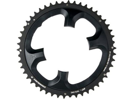 Shimano Ultegra DI2 Road Chainring FC-6800 CT2 50T 11 Speed 110 BCD Black 7075-T6 Aluminum Outer Bike Part For Cycling Enthusiasts