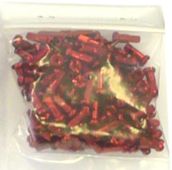 BICYCLE PARTS - NIPPLES 14G ALLOY, 12MM RED (INDIVIDUAL)