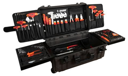 Unior Master Tool Kit 94 Pieces Full Set Mechanics Tools Professional Automotive Repair Case With Allen Wrenches & Pliers