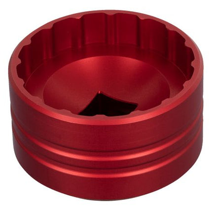 BICYCLE PARTS - UNIOR - BOTTOM BRACKET SOCKET - HOPE - ANODIZED RED 629359