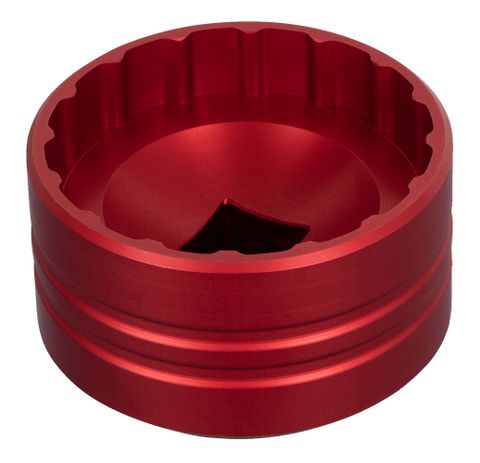 BICYCLE PARTS - UNIOR - BOTTOM BRACKET SOCKET - HOPE - ANODIZED RED 629359