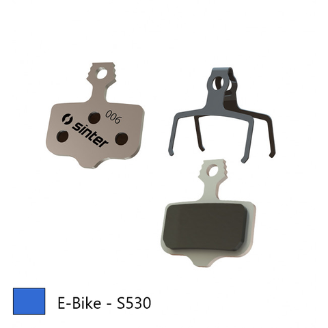 BICYCLE PARTS - BRAKE DISC PADS - E - BIKE & ENDURANCE PADS, BLUE, AVID | SRAM | TRICKSTUFF ELIXIR 9, 7, 5, 3, 1 | CR | CR MAG | R | XX | XO ETC QUALITY SINTER PRODUCT MADE IN SLOVENIA