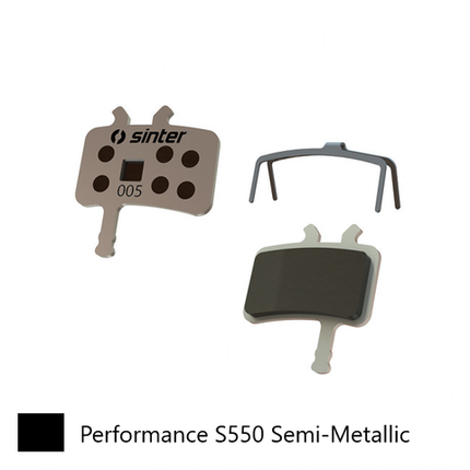 BICYCLE PARTS - BRAKE DISC PADS - MTB PREMIUM PERFORMANCE PADS, BLACK, AVID JUICY 3, 5, 7 | CARBON | ULTIMATE | BB7 MECHANICAL QUALITY SINTER PRODUCT MADE IN SLOVENIA