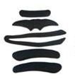 BICYCLE PARTS - PADS - REPLACEMENT PADS ONLY FOR CHASER HELMET