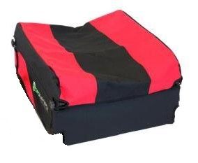 BICYCLE PARTS - REPLACEMENT COVER FOR BICYCLE CARGO TRAILER RED /BLACK 9815