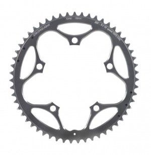 Stronglight 50T Road Chainring 130mm BCD 5 Hole Silver Aluminum For 9/10 Speed Cycling Drivetrain Components Bike Parts