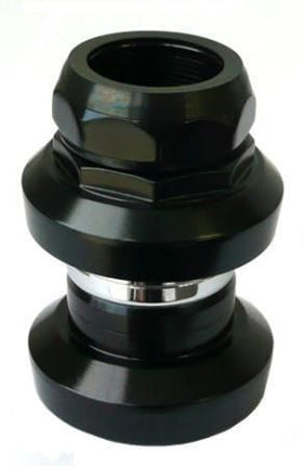 BICYCLE PARTS - HEAD SET - ALLOY 1 THREADED - BLACK, 22.2X30.2X27.0MM