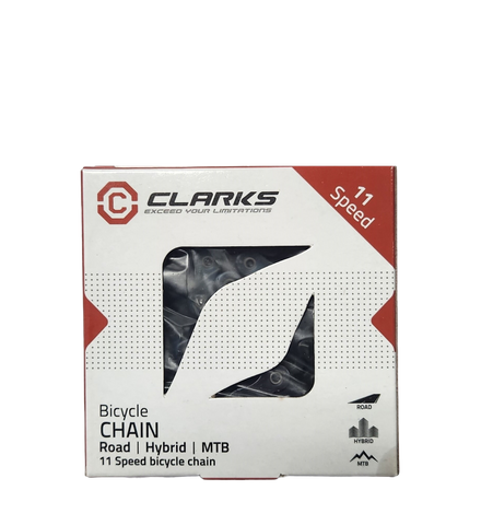 BICYCLE PARTS - CHAIN - 11 SPEED - CLARKS - 136L - MIDNIGHT - E - BIKE - W/CONNECT LINK