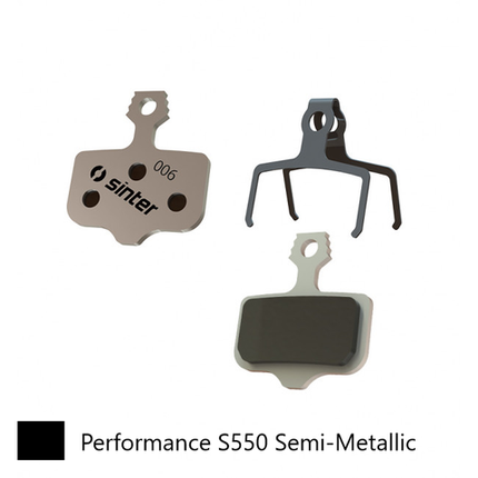 BICYCLE PARTS - BRAKE DISC PADS - MTB & ROAD PREMIUM PERFORMANCE PADS, BLACK, AVID | SRAM | TRICKSTUFF | ELIXIR 9, 7, 5, 3, 1 | CR | CR MAG | R | XX | XO ETC QUALITY SINTER PRODUCT MADE IN SLOVENIA