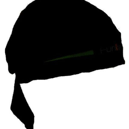 BICYCLE PARTS - BANDANA - FUNKIER CAMURANA 100% POLYESTER, BLACK, SMALL/MEDIUM