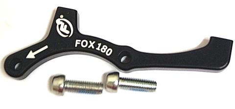 BICYCLE PARTS - FRONT FOX D.180MM ADAPTOR KIT