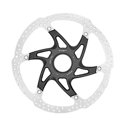 BICYCLE PARTS - TRP 160MM ROTOR - 2.3MM THICK, 2 PIECE, CENTERLOCK, HIGH HEAT DISPERSION AND TOLERANCE, ** FOR DHR AND E - MTB ONLY ** FOR 2.3MM CALIPERS
