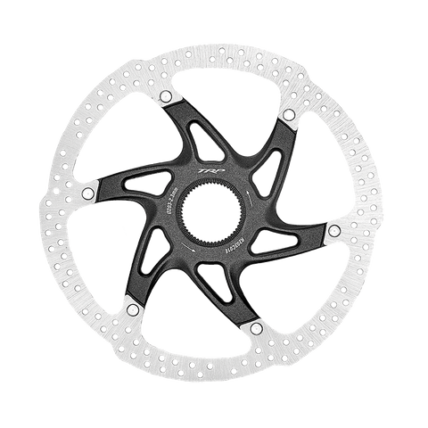 BICYCLE PARTS - TRP 160MM ROTOR - 2.3MM THICK, 2 PIECE, CENTERLOCK, HIGH HEAT DISPERSION AND TOLERANCE, ** FOR DHR AND E - MTB ONLY ** FOR 2.3MM CALIPERS