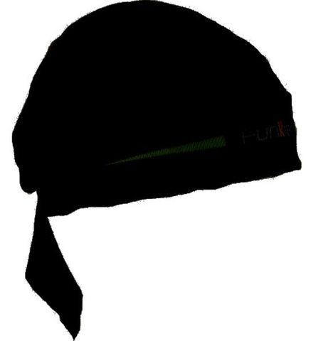 BICYCLE PARTS - BANDANA - FUNKIER CAMURANA, 100% POLYESTER, BLACK, LARGE / EXTRA LARGE