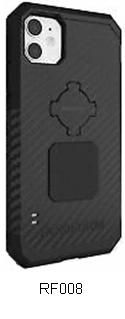 Rokform Rugged Iphone 11 Pro Max Case Black Carbon Fiber With Secure Mount System For Cycling And Outdoor Activities