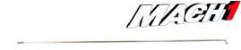 BICYCLE PARTS - SPOKES - MACH 1 STAINLESS STEEL SPOKES, 177MM, 14 GAUGE, J HOOK, SILVER (SOLD INDIVIDUALLY)