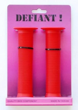 BICYCLE PARTS - GRIPS 147MM RED, KRATTON RUBBER, OPEN END WITH PLUGS