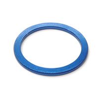 BICYCLE PARTS - SPACER ALLOY, 1 1/8 BLUE T2