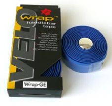 Velo Wrap-GE Handlebar Tape Blue Cork Gel For Cycling Road Bikes Comfort Grips Accessories