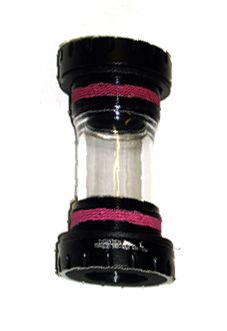 BICYCLE PARTS - BOTTOM BRACKET SET - EXTERNAL BEARING BB SET, STANDARD BEARING, BSA THREAD SRAM COMPATIBLE, FOR 68 & 73MM SHELL, BLACK - GXP (24MM - 22MM ID)