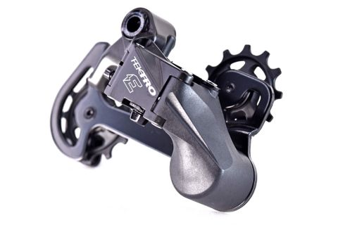 BICYCLE PARTS - REAR DERAILLEUR, MOD.RD - T350, FOR 8 & 9 SPEED, BLACK, (MATCHING SHIFTER 23800/23801) - QUALITY TEKTRO PART