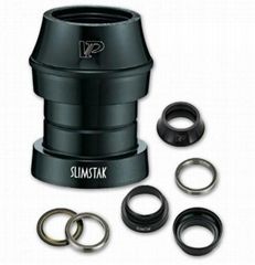 BICYCLE PARTS - HEAD SET 1.1/8 ALLOY SEALED CARTRIDGE THREADLESS, BLACK(28.6/34/30/39.2MM)