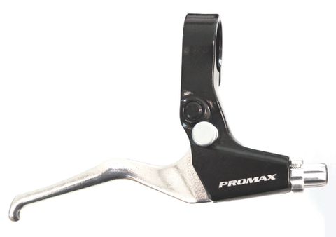 PROMAX Alloy V Brake Lever Right Hand Silver Black Lock Device Cycling For Enhanced Control And Performance