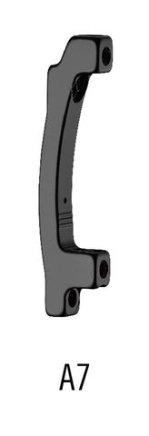 BICYCLE PARTS - ADAPTOR A7 180 - 203 PM/PM W/BOLTS, QUALITY TEKTRO PART, FOR AURIGA, E - COMP/DRACO(WS)/DRACO2/GEMINI/ HDC300(WS)/DORADO/AQUILA/NOVELA