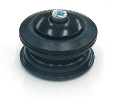 BICYCLE PARTS - HEAD SET, SEMI - INTEGRATED, CARTRIDGE BEARINGS, 1 1/8, STEEL, BLACK - 28.6 X 44.3 X 30 X 10.7MM