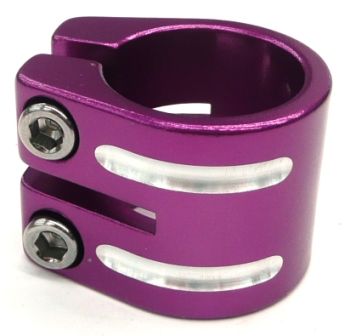 BICYCLE PARTS - S/CLAMP 31.8MM PURPLE