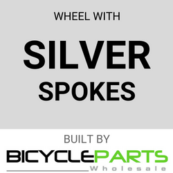 BICYCLE PARTS - WHEEL - 26 CLIFFHANGER BLK 48H , VELOCITY TRACK FLIP/FLOP , BLACK SPOKES. REAR (MATCHING FRONT V6114)