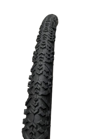 BICYCLE PARTS - TYRE 700 X 32C BLACK WIRE BEAD. GRAVEL PATH OR CYCLOCROSS, TAIWAN PREMIUM TYRE (32 - 622)