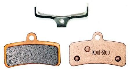 BICYCLE PARTS - BRAKE DISC PADS - KOOL STOP SHIMANO SAINT SINTERED ( ALSO FITS TRP AND TEKTRO 4PISTON ) KSD640S