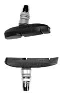 BICYCLE PARTS - BRAKE PADS - KOOL STOP SUPRA 2 BLACK KSSUP2B