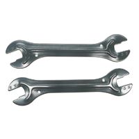 BICYCLE PARTS - CONE SPANNER SET, LONG HANDLE, HEAT TREATED, 2 PCS (13 - 16MM) PRO SERIES