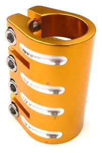 BICYCLE PARTS - Q S/CLAMP 33.3 GOLD