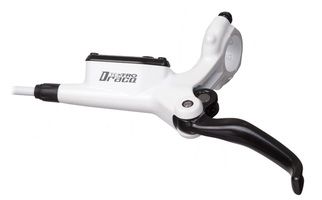 BICYCLE PARTS - TEKTRO LEVER DRACO LH WHITE - BLACK LEVER