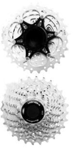 BICYCLE PARTS - CASSETTE - 10 SPEED, 11 - 28T, CHAMPAGNE, QUALITY SUNRACE PRODUCT