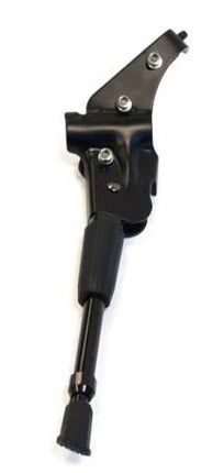 BICYCLE PARTS - KICKSTAND, 24 - 28 ADJUSTABLE, SEAT/CHAIN STAY MOUNT, ALLOY BLACK, 'TOUR - SERIES'