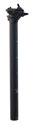 BICYCLE PARTS - SEATPOST, DUAL BOLT, 27.2 X 350MM, CARBON FIBRE, MATT BLACK - (15MM OFFSET)