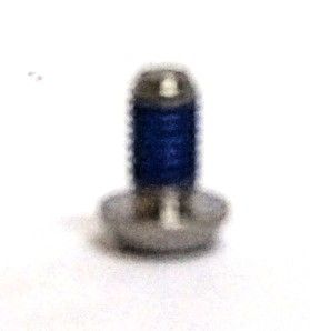 BICYCLE PARTS - BOLTS - TITANIUM - M5 X 9MM, T25 TORX, FOR DISC ROTOR, WITH LOCK TITE, SILVER (BAG 6)