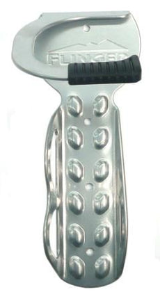 BICYCLE PARTS - FLINGER STORAGE HOOK FOR MTB, SILVER