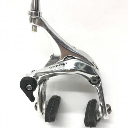 BICYCLE PARTS - BRAKE CALIPER ROAD BRAKE SET, 39 - 51MM REACH, DUAL PIVOT, ALLOY, Q/R, RECESSED, SILVER (FRONT & REAR) QUALITY TEKTRO PRODUCT