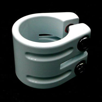 BICYCLE PARTS - S/CLAMP 31.8MM WHITE