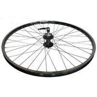 Novatec Sealed Disc Q/r Alloy Hub Front Wheel 26 Inch Black Silver Alloy Rim Spokes Cycling Components For Adults