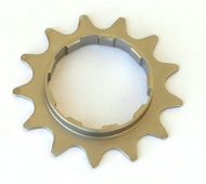 BICYCLE PARTS - COG - FOR CASSETTE HUB, FLANGE CR - MO, 13T, 3/32, SILVER