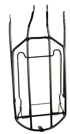 BICYCLE PARTS - CARRIER 20' BLACK, TRADITIONAL WIDE TYPE